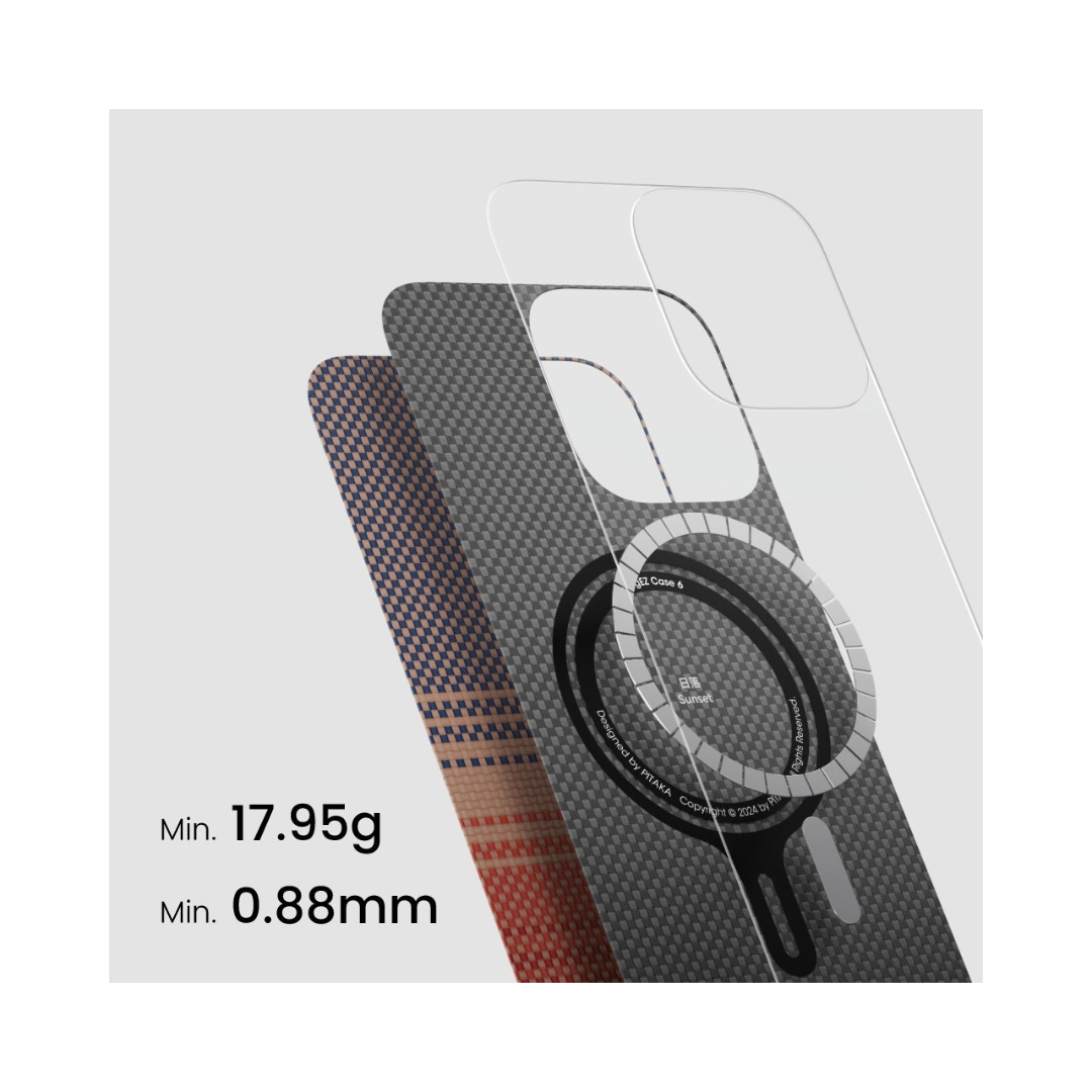 PITAKA Tactile Woven Case for iPhone 16 Pro