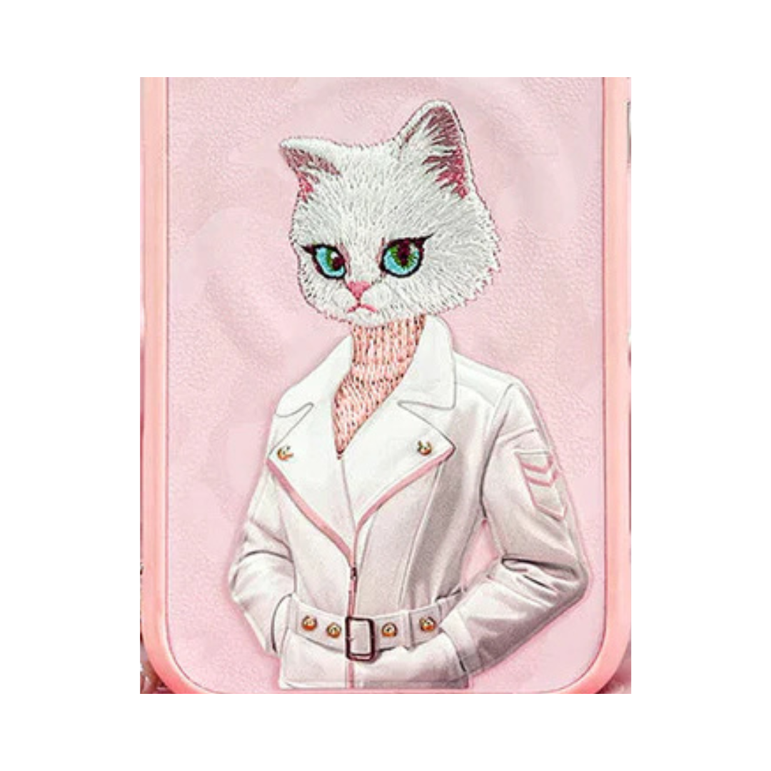 جراب مطرز من نيمي فريندز مع ماج سيف لجهاز آيفون 16 برو ماكس