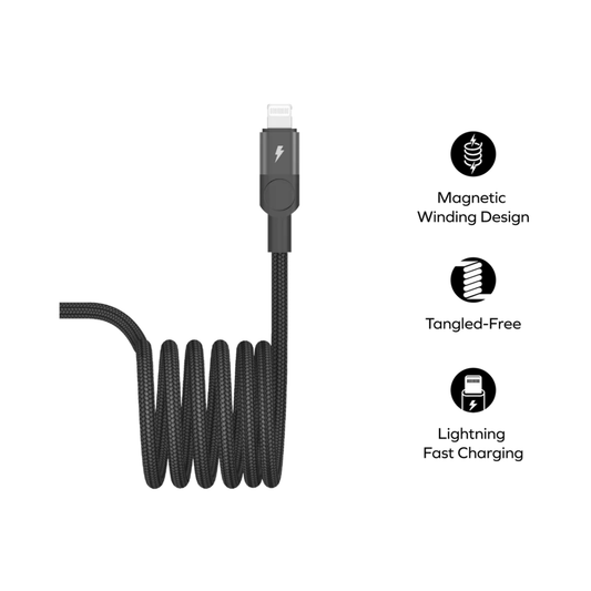 MOMAX Mag.Link Magnetic USB-C to Lightning Cable 60W 1m