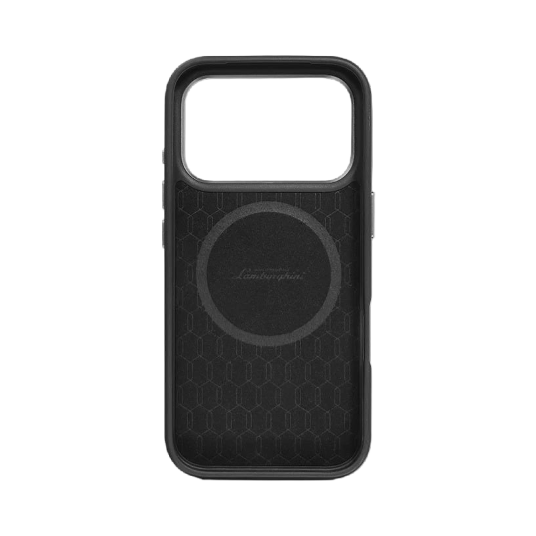 LAMBORGHINI Case 17 Pro Max MagSafe Genuine Leather