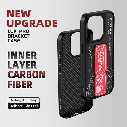 X-Doria Defense Lux Pro Military Grade Tested Bracket Protective Case 15 Pro Max