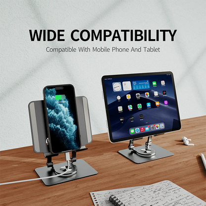 حامل ديفينس 360 درجة قابل للتعديل للأجهزة اللوحية والهواتف المحمولة