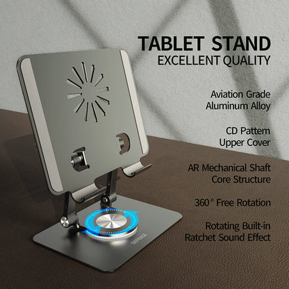 حامل ديفينس 360 درجة قابل للتعديل للأجهزة اللوحية والهواتف المحمولة