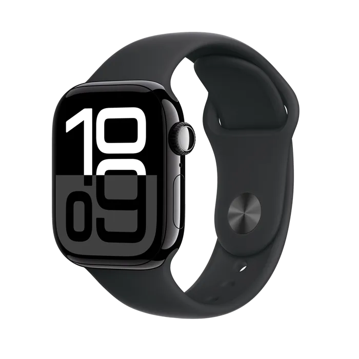 Apple Watch Series 10 GPS, Aluminum Case with Sport Band
