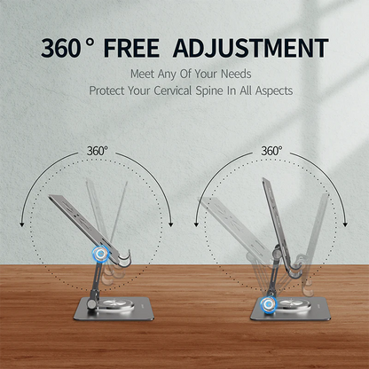 حامل ديفينس 360 درجة قابل للتعديل للأجهزة اللوحية والهواتف المحمولة