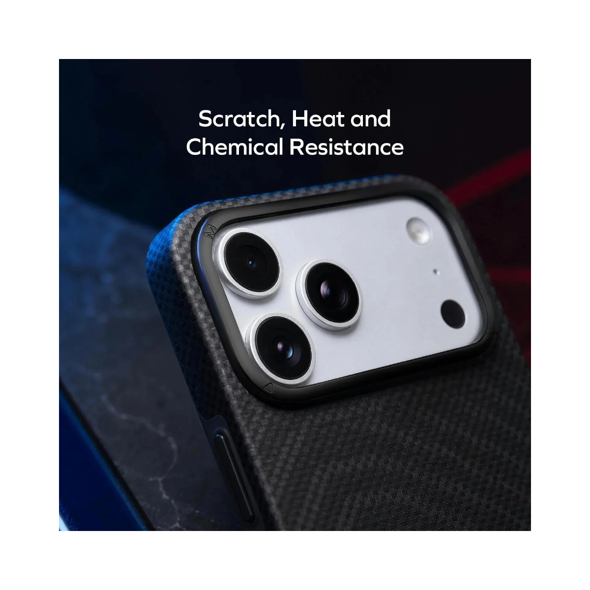 MOMAX Case for iPhone 18 Pro Max Bulletproof Fiber Magnetic