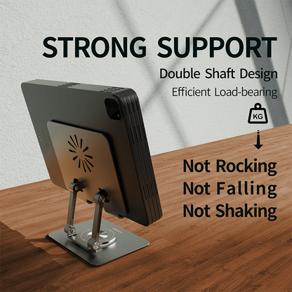 حامل ديفينس 360 درجة قابل للتعديل للأجهزة اللوحية والهواتف المحمولة