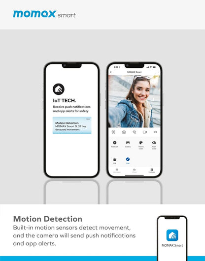 جرس باب ذكي مزود بكاميرا IP وإنترنت الأشياء