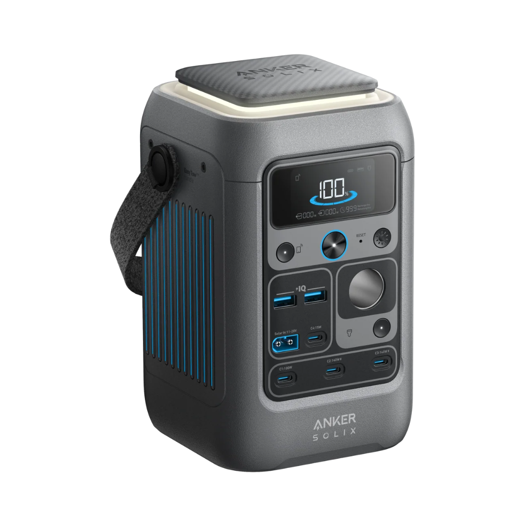 محطة طاقة محمولة ANKER SOLIX C300 DC - 288 واط/ساعة | 300 واط 