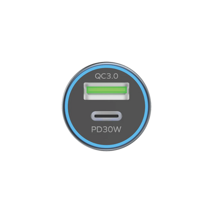 شاحن سيارة MoVe ثنائي المنفذ 30 وات