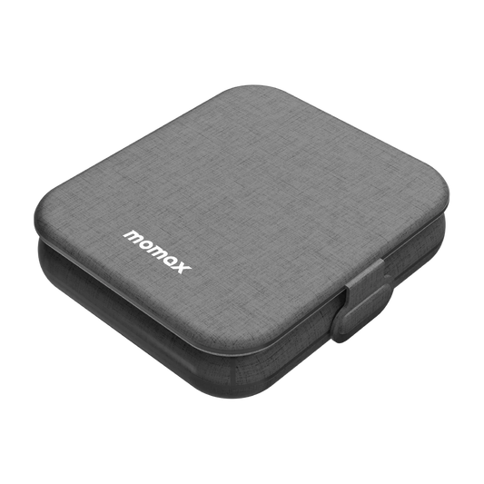 شاحن Q.Mag Go اللاسلكي 2 في 1 MagSafe بقوة 15 وات