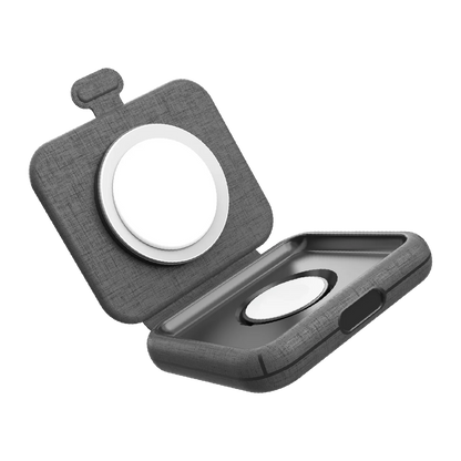 شاحن Q.Mag Go اللاسلكي 2 في 1 MagSafe بقوة 15 وات