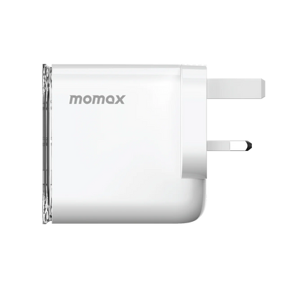 شاحن 1-Charge Flow+ ذو 3 منافذ GaN بقوة 80 وات