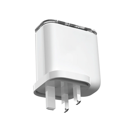 شاحن 1-Charge Flow+ ذو 3 منافذ GaN بقوة 80 وات