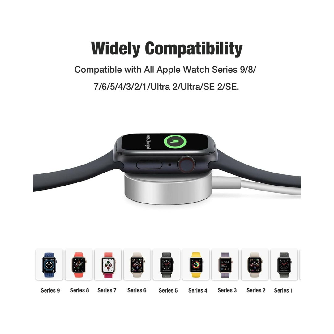 Apple Watch Magnetic Fast Charger to USB-C Cable (1m)