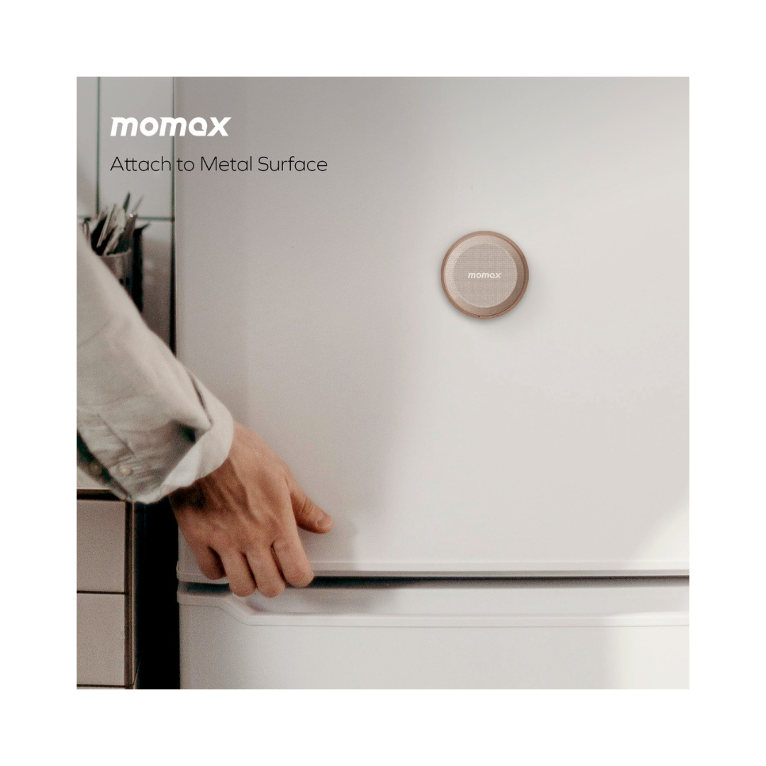 MOMAX 1-Vibe Go Magnetic Portable True Wireless Speaker