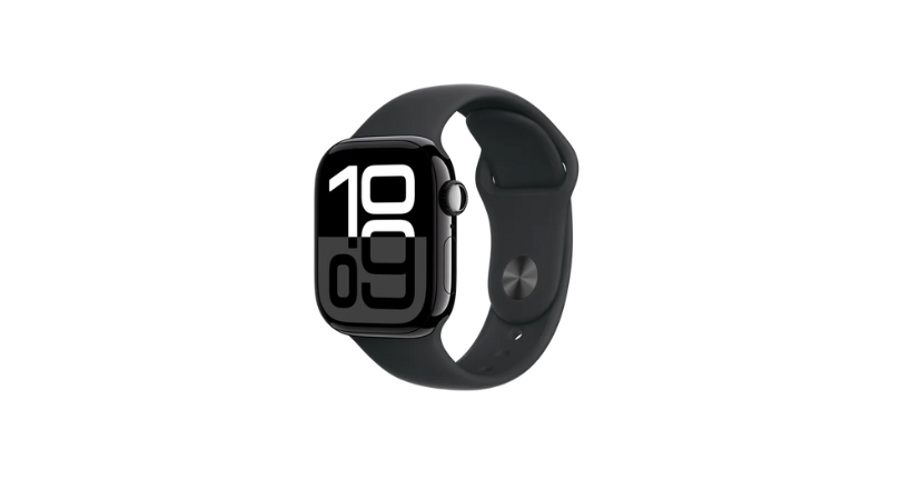 Apple Watch Series 10 GPS, Aluminum Case with Sport Band