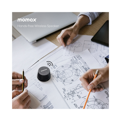 MOMAX 1-Vibe Go Magnetic Portable True Wireless Speaker