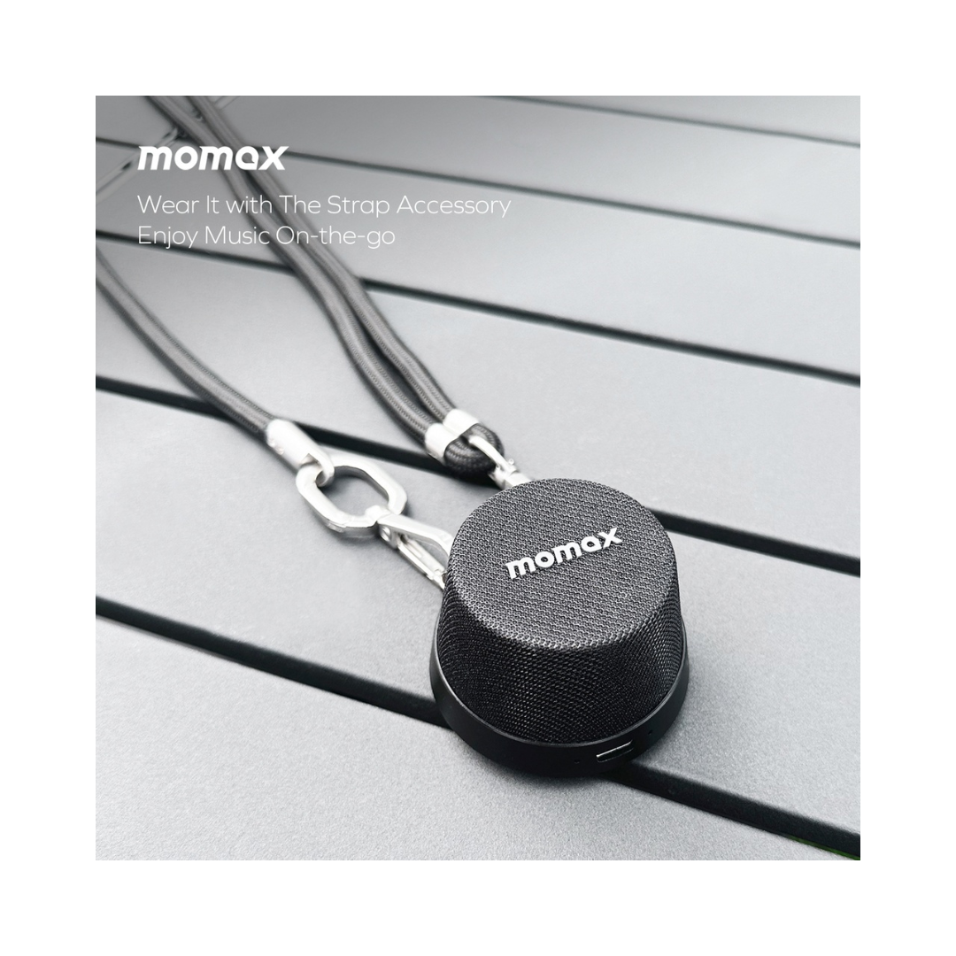 MOMAX 1-Vibe Go Magnetic Portable True Wireless Speaker