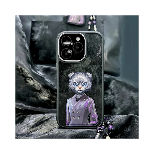 جراب مطرز من نيمي فريندز مع ماج سيف لجهاز آيفون 16 برو ماكس 