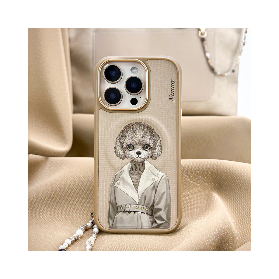 جراب مطرز من نيمي فريندز مع ماج سيف لجهاز آيفون 16 برو ماكس 