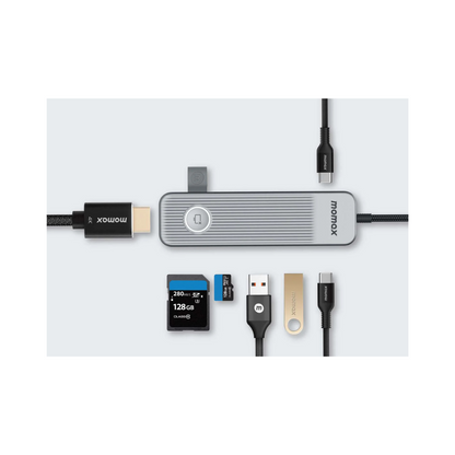 MOMAX 1-Link USB-C Hub 7-in-1