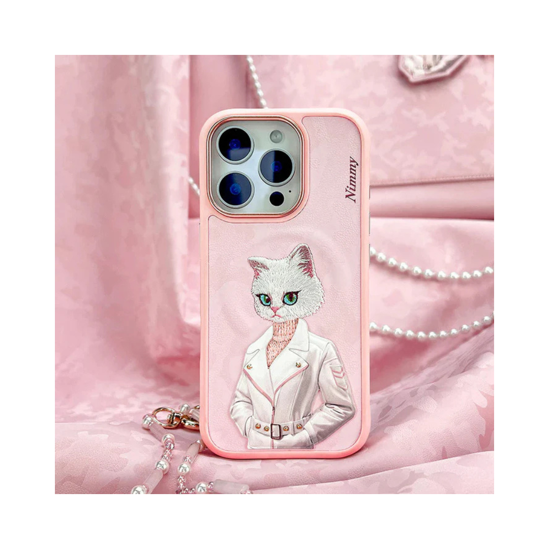 جراب مطرز من نيمي فريندز مع ماج سيف لجهاز آيفون 16 برو ماكس 