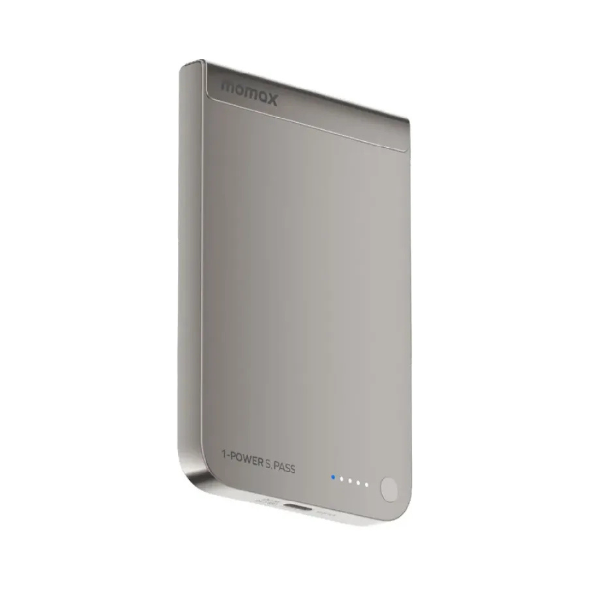 MOMAX 1-Power S.Pass 5000mAh Qi2 Magnetic Wireless Power Bank
