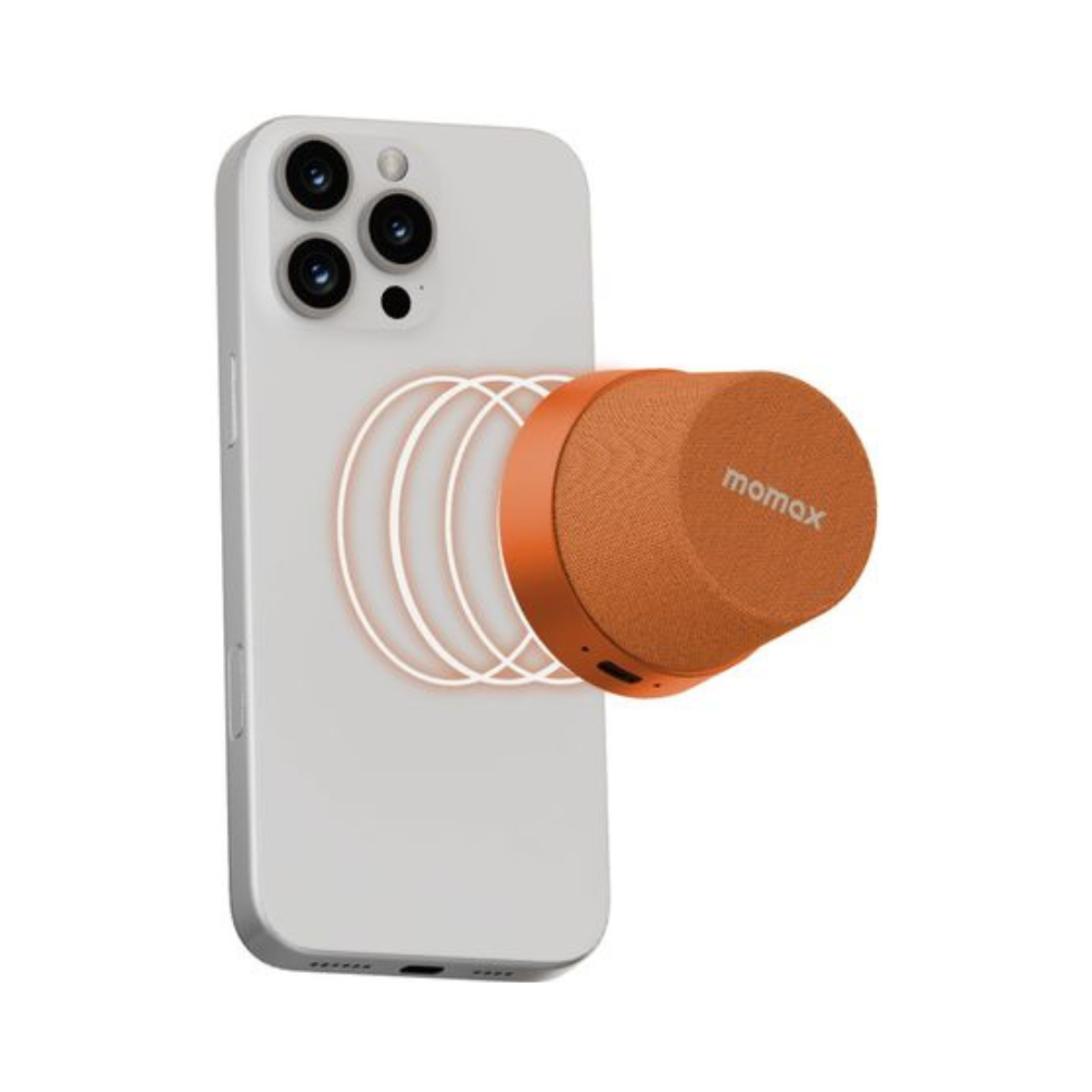 MOMAX - 1-Vibe Go Magnetic Portable True Wireless Speaker