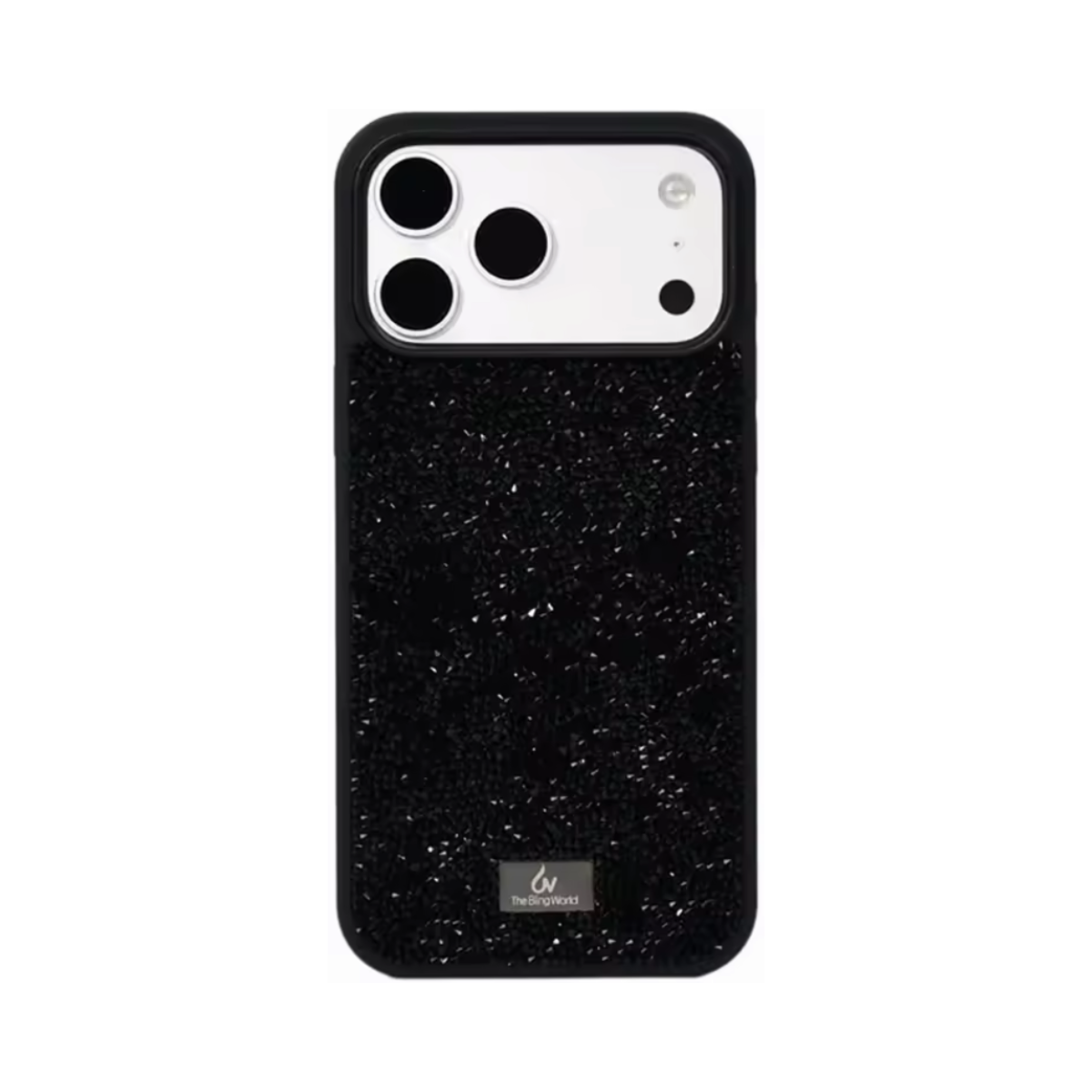 The Bling World Case for 17 Pro Max Black