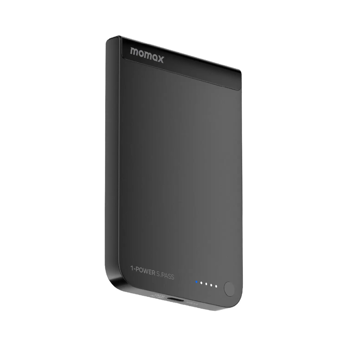 MOMAX 1-Power S.Pass 5000mAh Qi2 Magnetic Wireless Power Bank
