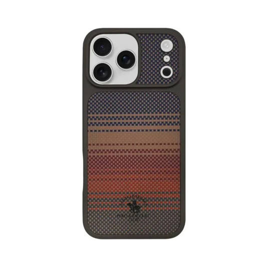 POLO & RACQUET CLUB Carbon Fibre MagSafe Case iPhone 17 Pro Max