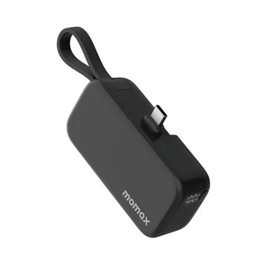 MOMAX 1-Power Mini 5000mAh built-in foldable Lightning power bank