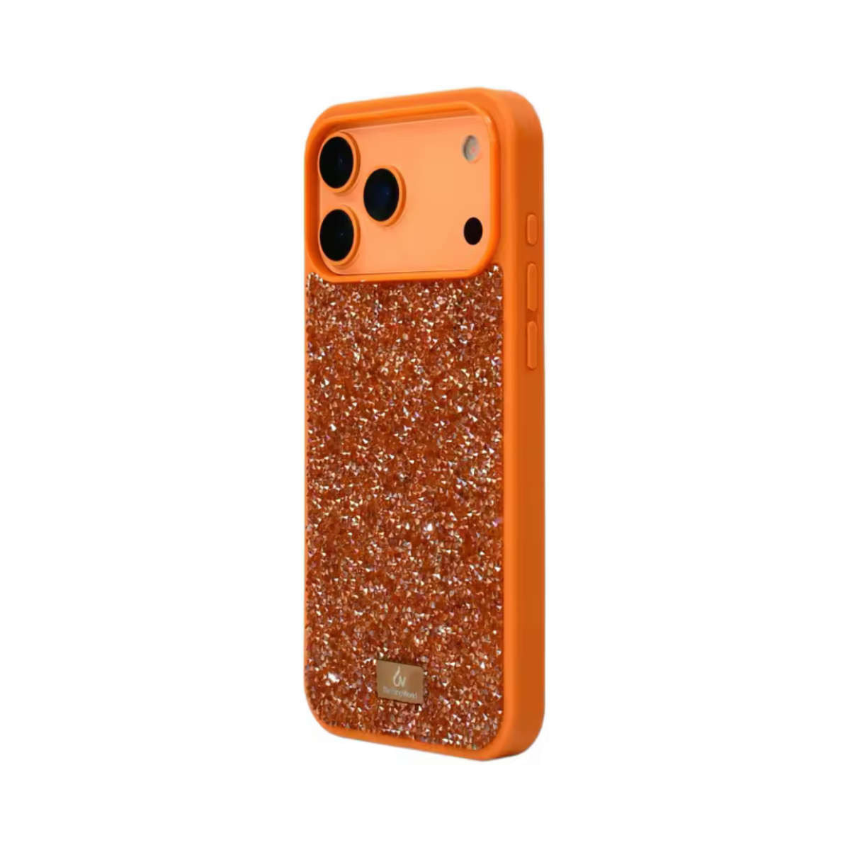 The Bling World Case for 17 Pro Max Orange