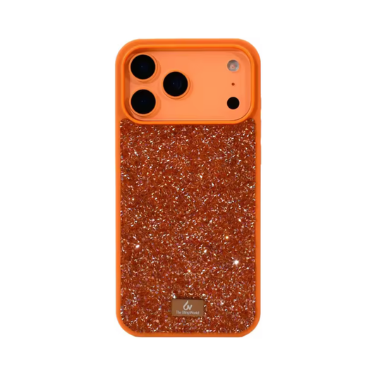 The Bling World Case for 17 Pro Max Orange