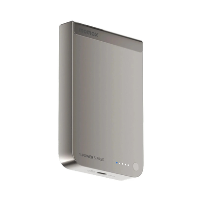 MOMAX 1-Power S.Pass 10000mAh Qi2 Magnetic Wireless Power Bank