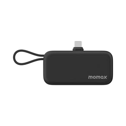 MOMAX 1-Power Mini 5000mAh built-in foldable Lightning power bank