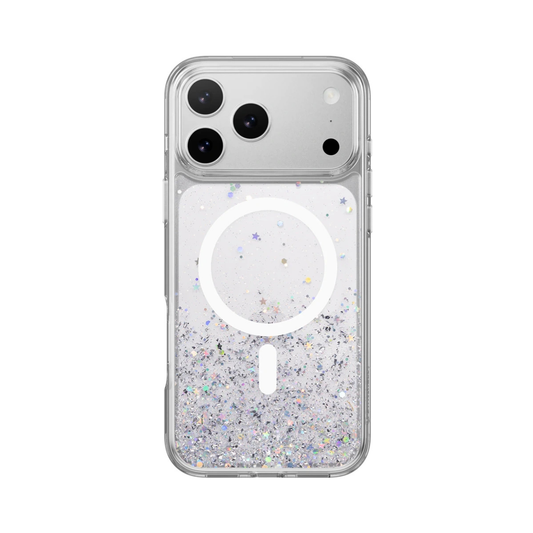 SwitchEasy Starfield 3D Glitter Case 17 Pro Max MagSafe