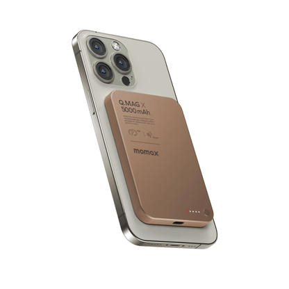MOMAX Q.Mag X Magnetic Wireless Power Bank 5000mAh